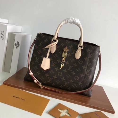 Louis Vuitton Original Monogram Canvas Original TOTE FLEUR 43551 кремаво-бяла