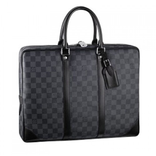 Калъф за документи Louis Vuitton Damier Graphite Canvas PM N41125