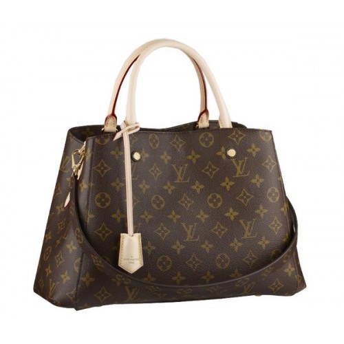 Чанта Louis Vuitton Monogram Canvas Montaigne MM M41056 от 2014 г.