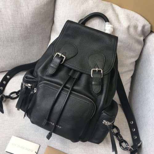 Кожена раница BURBERRY 48791 черна