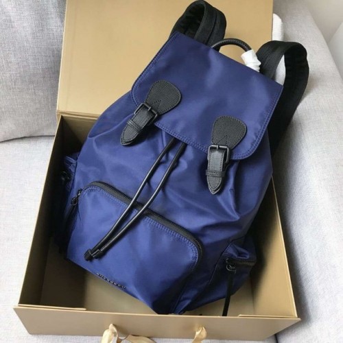 Найлонова раница BURBERRY 48791 синя