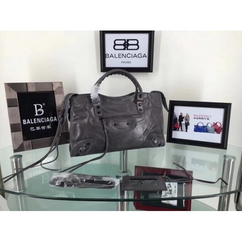 Чанти Balenciaga Classic City B084332 сиви