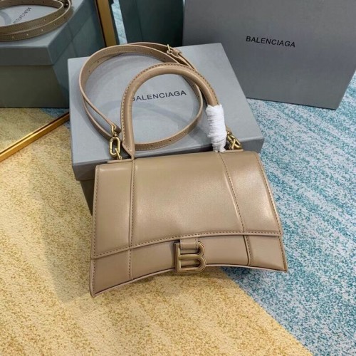 Чанта Balenciaga HOURGLASS с малка горна дръжка B108895-1 кайсия