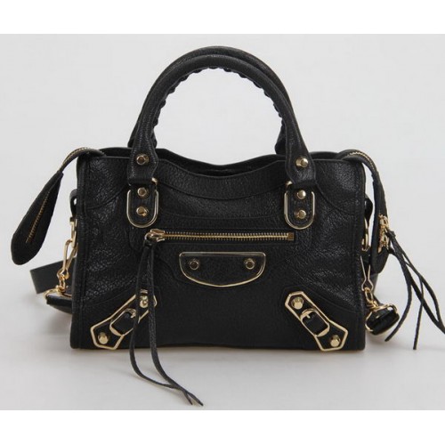 Чанта Balenciaga mini Classic First B300295 зелена