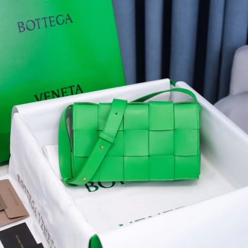 Чанта тип касета Bottega Veneta 578004 зелена