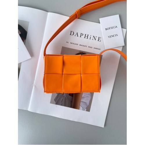 Касета за бонбони Bottega Veneta 666688 оранжева