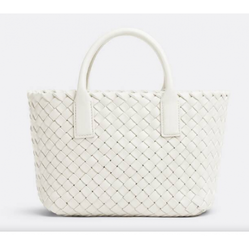 Bottega Veneta Mini Cabat 709464 бяло