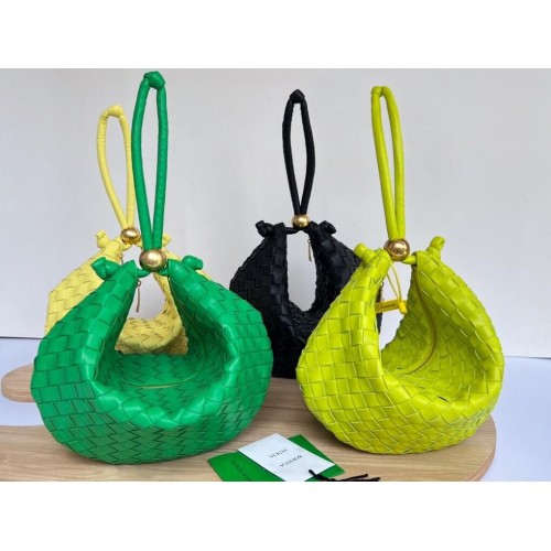 Оригинална кожена чанта Bottega Veneta TURN 701024