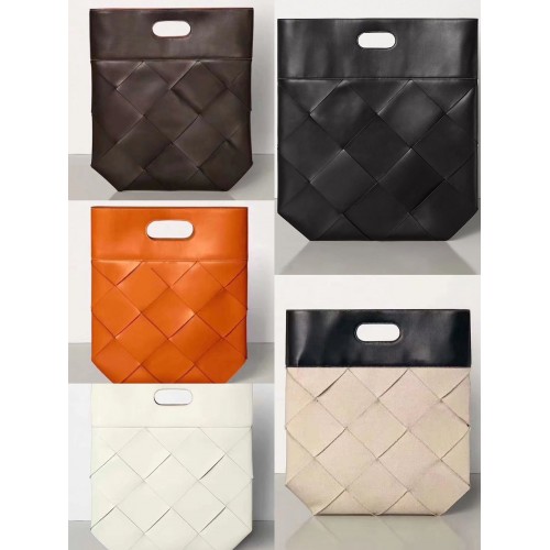 Оригинална кожена чанта за пазаруване Bottega Veneta 574154