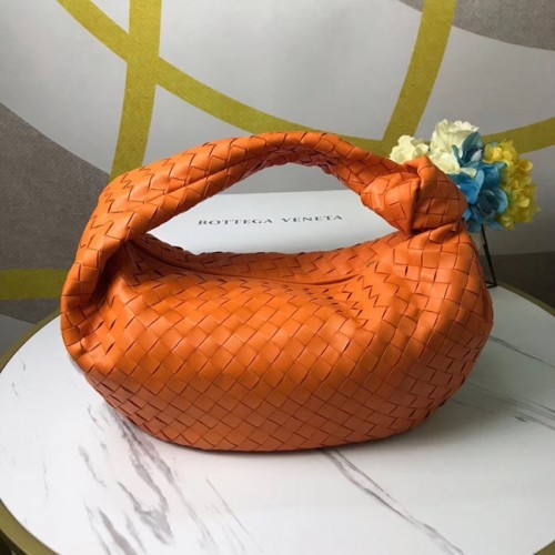 Bottega Veneta Original Weave Leather Bag BV4589 оранжева