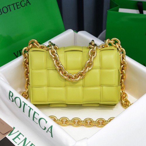 Bottega Veneta ПОДПЛАТЕНА ЧАНТА КАСЕТА 591971 Лимон