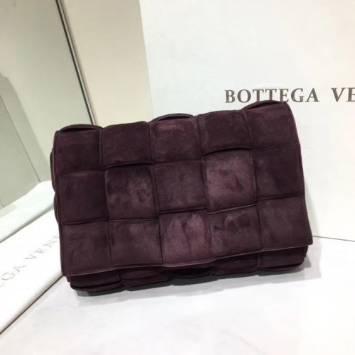 Bottega Veneta ПОДПЛАТЕНА ЧАНТА-КАСЕТКА, велур 591970, фондан