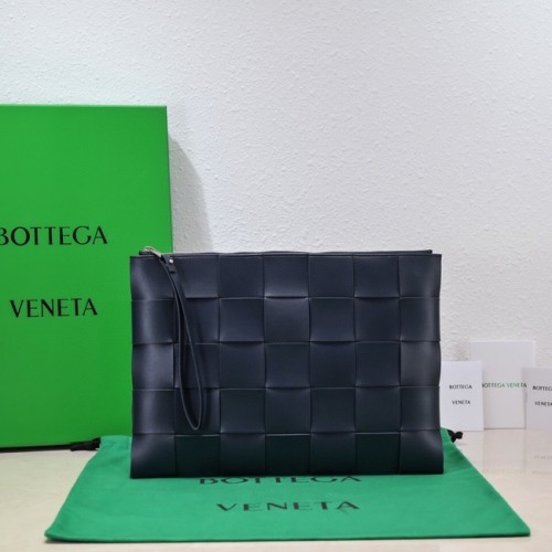Чанта Bottega Veneta 651409 кралско синьо