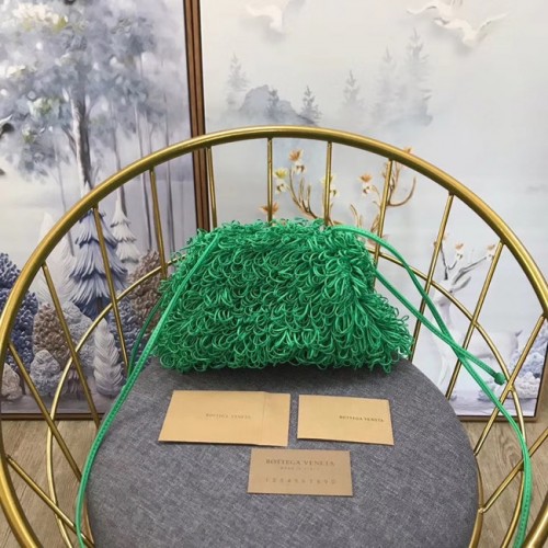 Чанта за рамо Bottega Veneta 576227 зелена