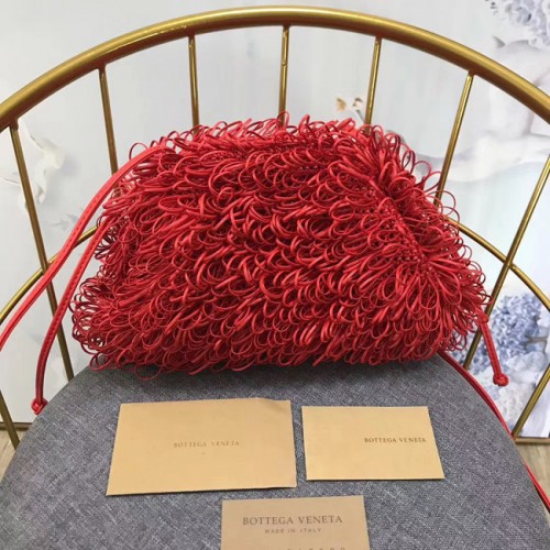 Чанта за рамо Bottega Veneta 576227 червена