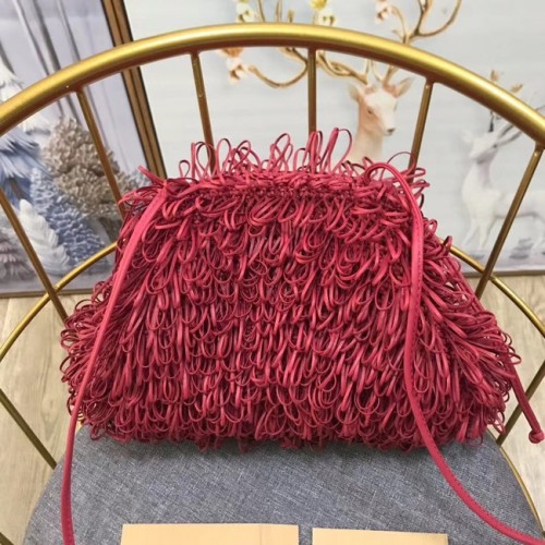 Чанта за рамо Bottega Veneta 576227 розова