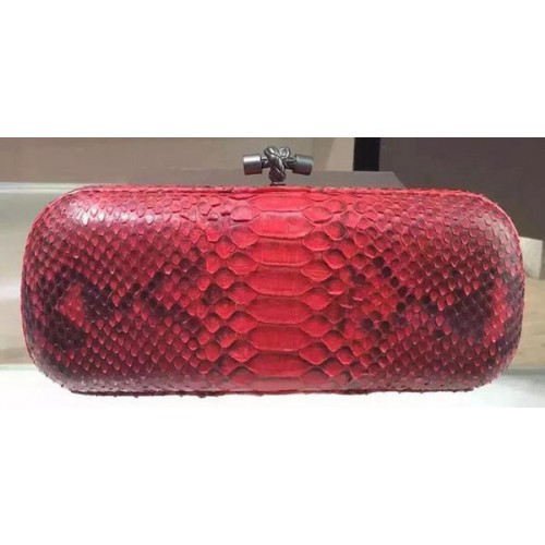 Кожена чанта Bottega Veneta със змийски мотив 8651G
