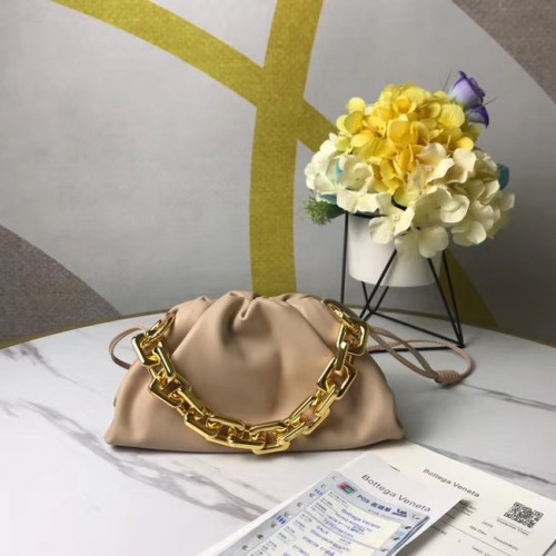 Bottega Veneta THE MINI CHAIN POUCH 620229 БАДЕМ