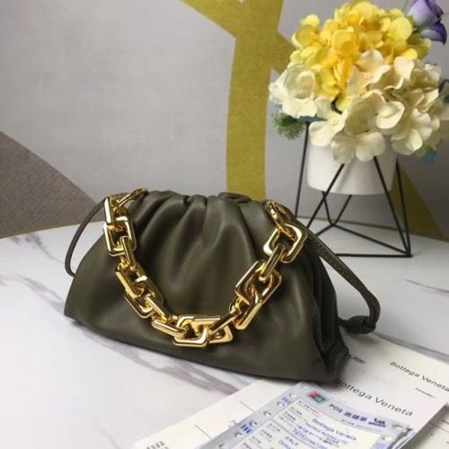 Bottega Veneta THE MINI CHAIN POUCH 620229 ГОРЧИЦА