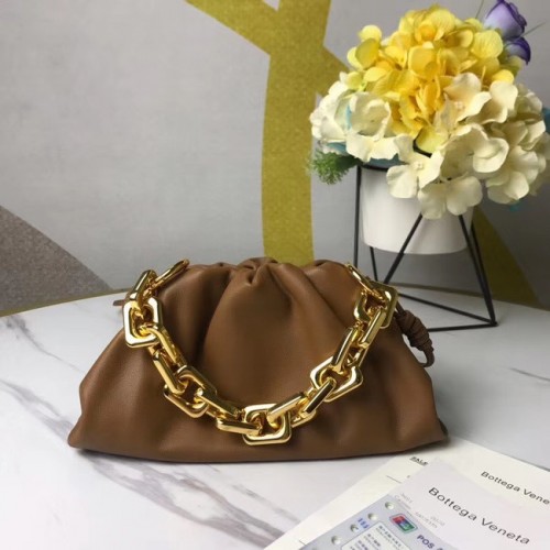 Bottega Veneta THE MINI CHAIN POUCH 620229 кафява