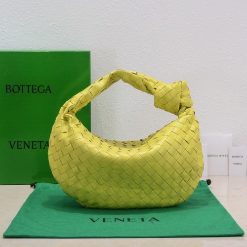Bottega Veneta Teen Jodie 690225 Блестящо зелено