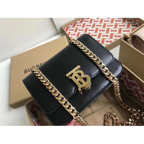 Чанта за колан BurBerry Original от кожа Thomas BU55698, черна