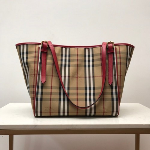 Чанта за рамо BurBerry 23691 червена