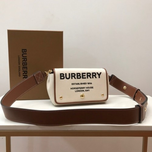 Чанта за рамо BurBerry 80266 кафява