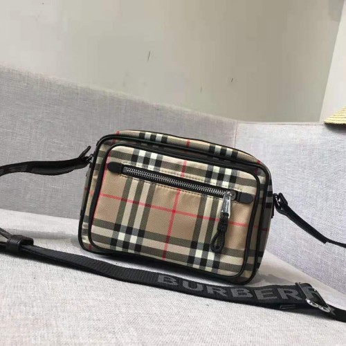 Чанта за рамо BurBerry 8044 кафява
