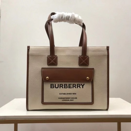 Чанта за рамо BurBerry 80441 кафява
