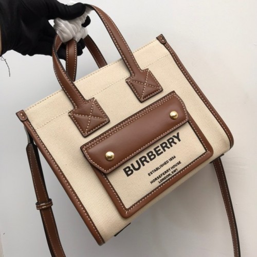 Чанта за рамо BurBerry 80442 кафява