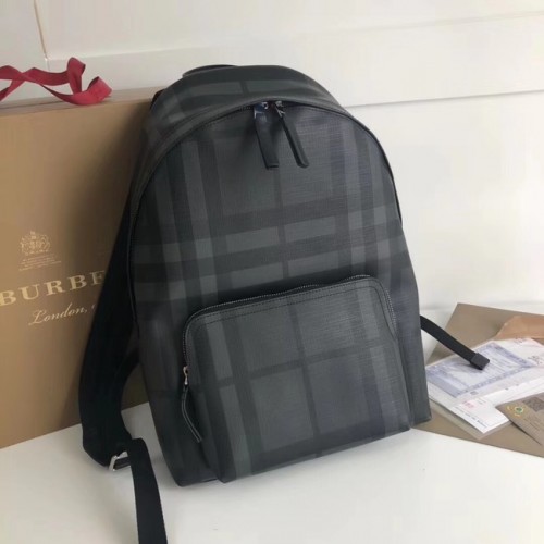 Голяма раница Burberry от плат BU41003 черна