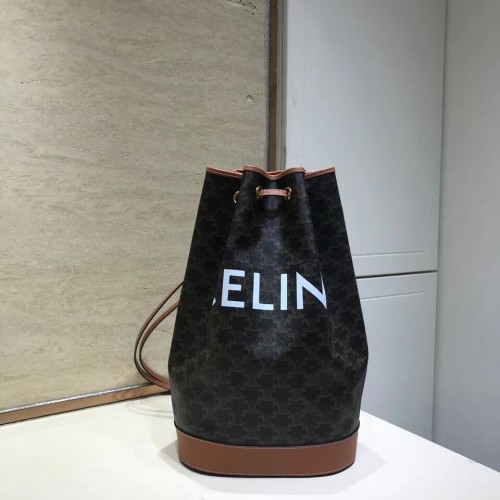 Чанта Celine BUCKET CL01532 кафява