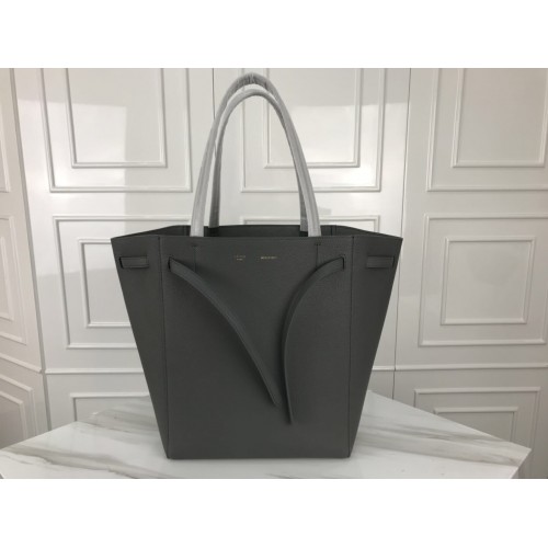 Чанти Celine Cabas Phantom от оригинална кожа C2210 сиви