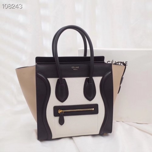 Чанти Celine Luggage Boston Tote, изцяло от телешка кожа C0189-2