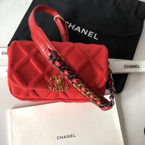 Chanel 19 Бодипак AS1163 червен