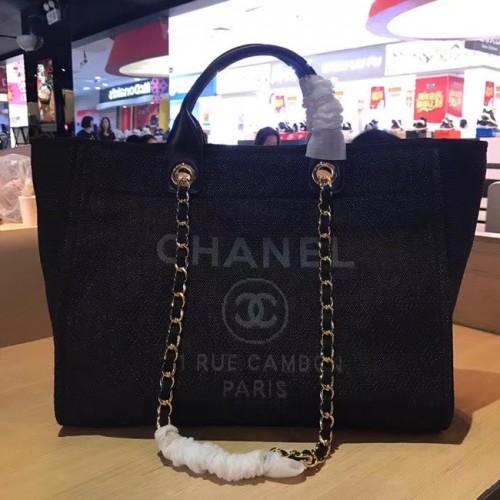 Пазарска чанта Chanel 19SS A66941 черна