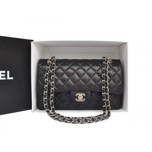 Чанта Chanel A1112 2.55 Series Flap, оригинална, черна
