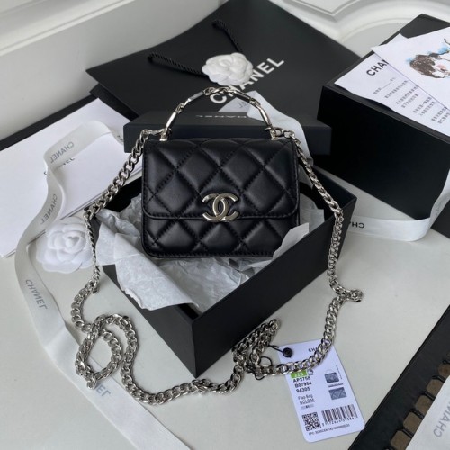 Чанта Chanel с верижка AP2758 черна