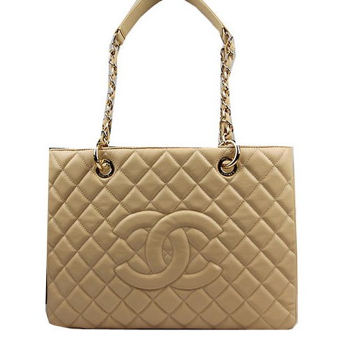 Чанта Chanel Classic Coco от кайсия GST Caviar Leather A50995 Gold