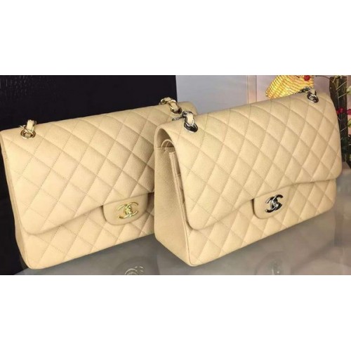 Чанта Chanel Classic Flap Original Cannage Patterns A1119 Кайсия