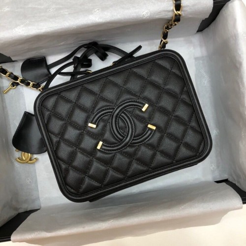 Козметична чанта Chanel A93343 черна