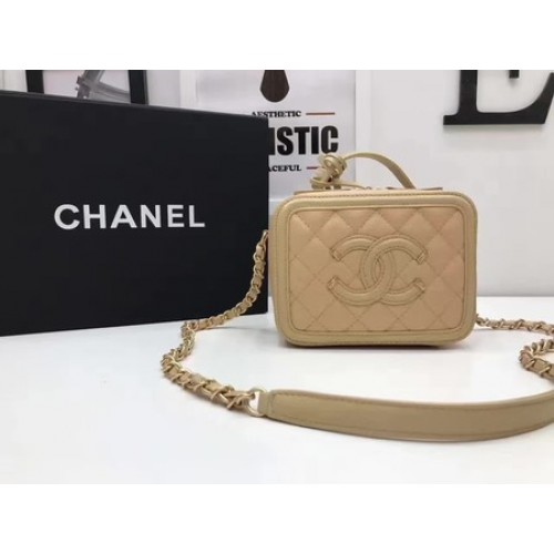 Козметична чанта Chanel Original Cannage Pattern A93341 Кайсия