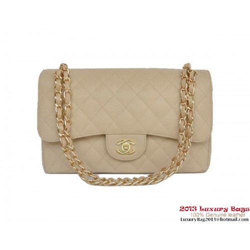 Чанта Chanel Jumbo Quilted Classic Cannage Patterns Flap A58600 Кайсия Злато