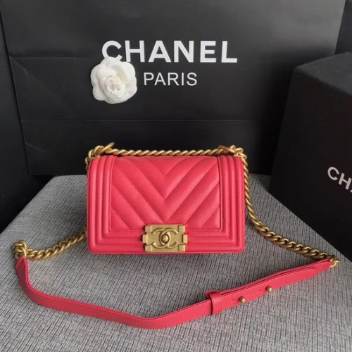 Чанта за през рамо Chanel Le Boy Flap Original Caviar Leather P67085 с катарама от розово злато