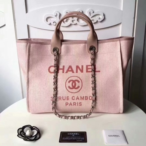 Пазарска чанта Chanel Medium Original Canvas от кожа 66941D