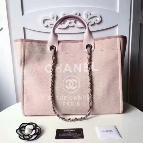 Пазарска чанта Chanel Medium Original Canvas от кожа 66941G