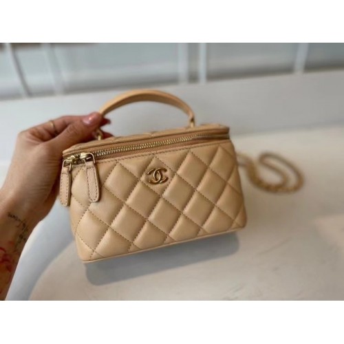 Chanel Original Small класическа чанта с верижка AP2199 Кайсия