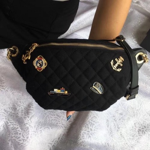 Чанта за кръста Chanel Original A57869 черна