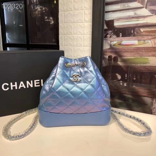 Малка раница Chanel Gabrielle A94485 синя